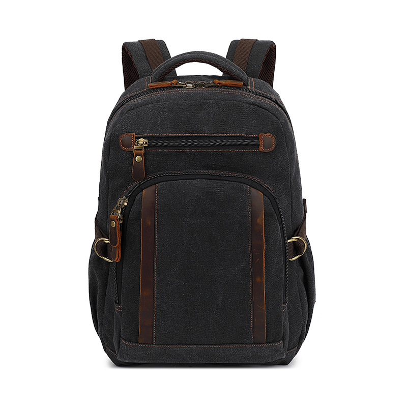 Canvas Backpack Casual - حقيبة ظهر كاجوال جديدة عبر الحدود