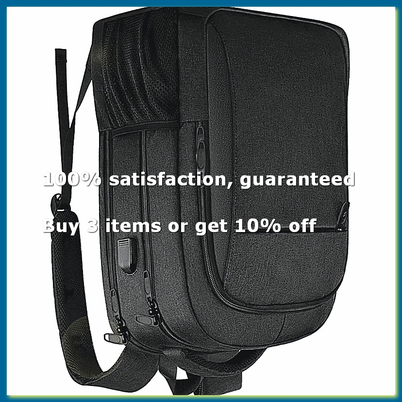 حقيبة ظهر كبيرة للسفر والكمبيو - مراجعة Travel Backpack Anti Theft وسعره
