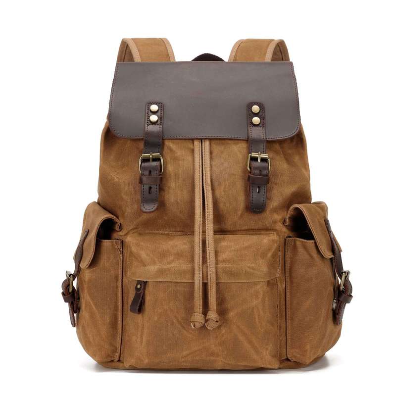 حقيبة ظهر رجالية جديدة من القم - مراجعة Canvas Backpack Casual وسعره