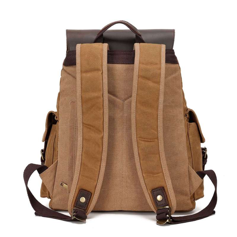 حقيبة ظهر رجالية جديدة من القم - مراجعة Canvas Backpack Casual وسعره