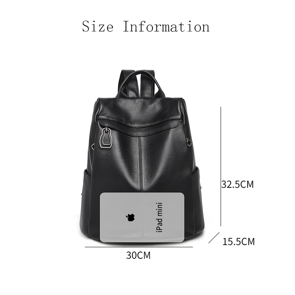 حقيبة ظهر نسائية من الجلد الطب - مراجعة Travel Backpack Anti Theft وسعره