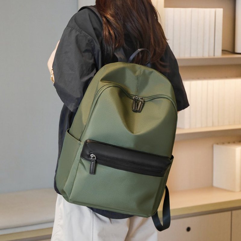 حقيبة ظهر سوداء كبيرة السعة، ح - مراجعة Canvas Backpack Casual وسعره