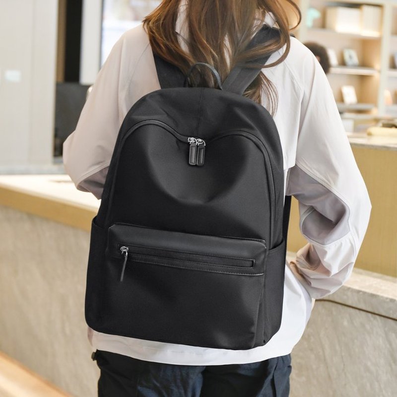 حقيبة ظهر سوداء كبيرة السعة، ح - مراجعة Canvas Backpack Casual وسعره