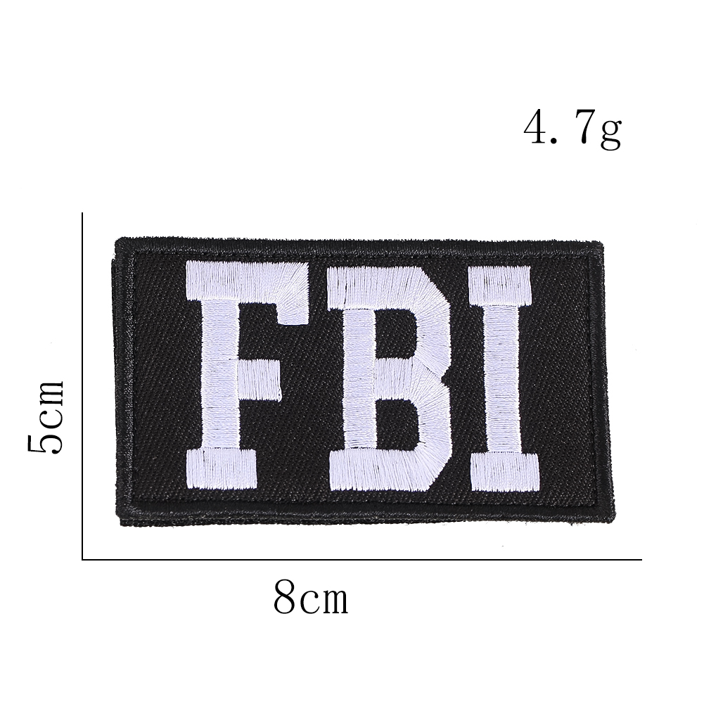 قطعتان من شارات FBI مطرزة تكتي - مراجعة Urban Backpack Tactical وسعره