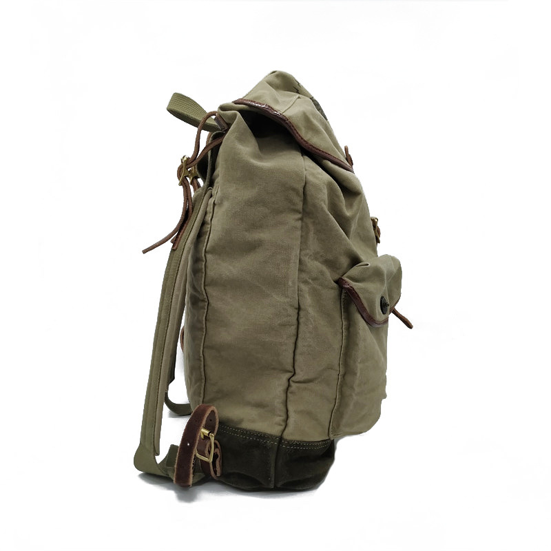 حقيبة ظهر قماشية عالية الكثافة - مراجعة Canvas Backpack Casual وسعره