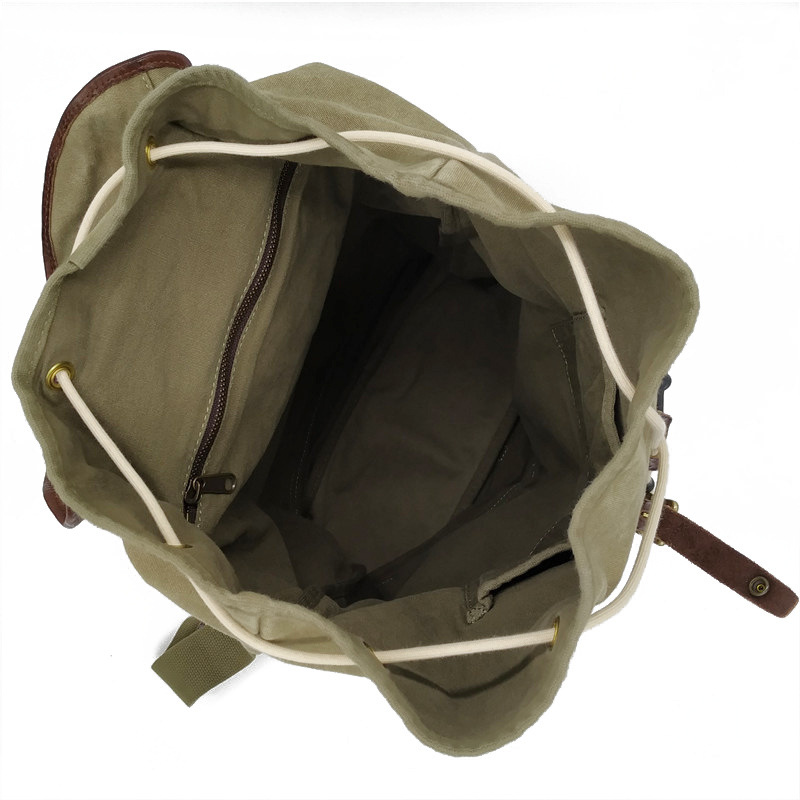 حقيبة ظهر قماشية عالية الكثافة - مراجعة Canvas Backpack Casual وسعره