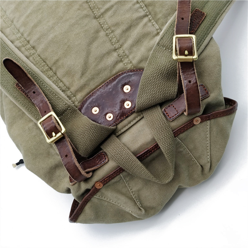 حقيبة ظهر قماشية عالية الكثافة - مراجعة Canvas Backpack Casual وسعره