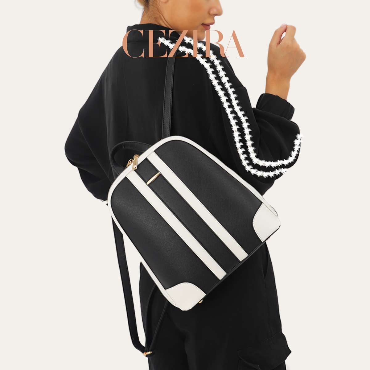 حقيبة ظهر نسائية من CR Fashion - مراجعة Fashion Backpack Women وسعره