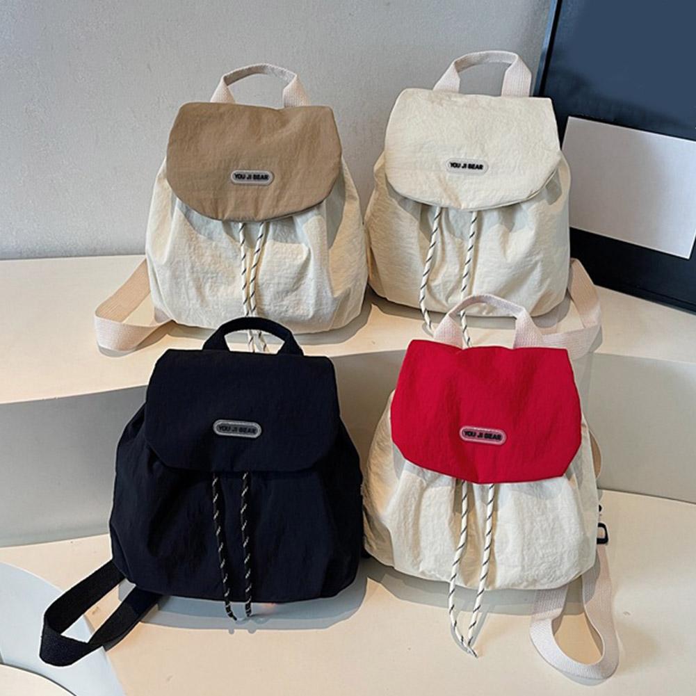 حقيبة ظهر نسائية من النايلون خ - مراجعة Canvas Backpack Casual وسعره