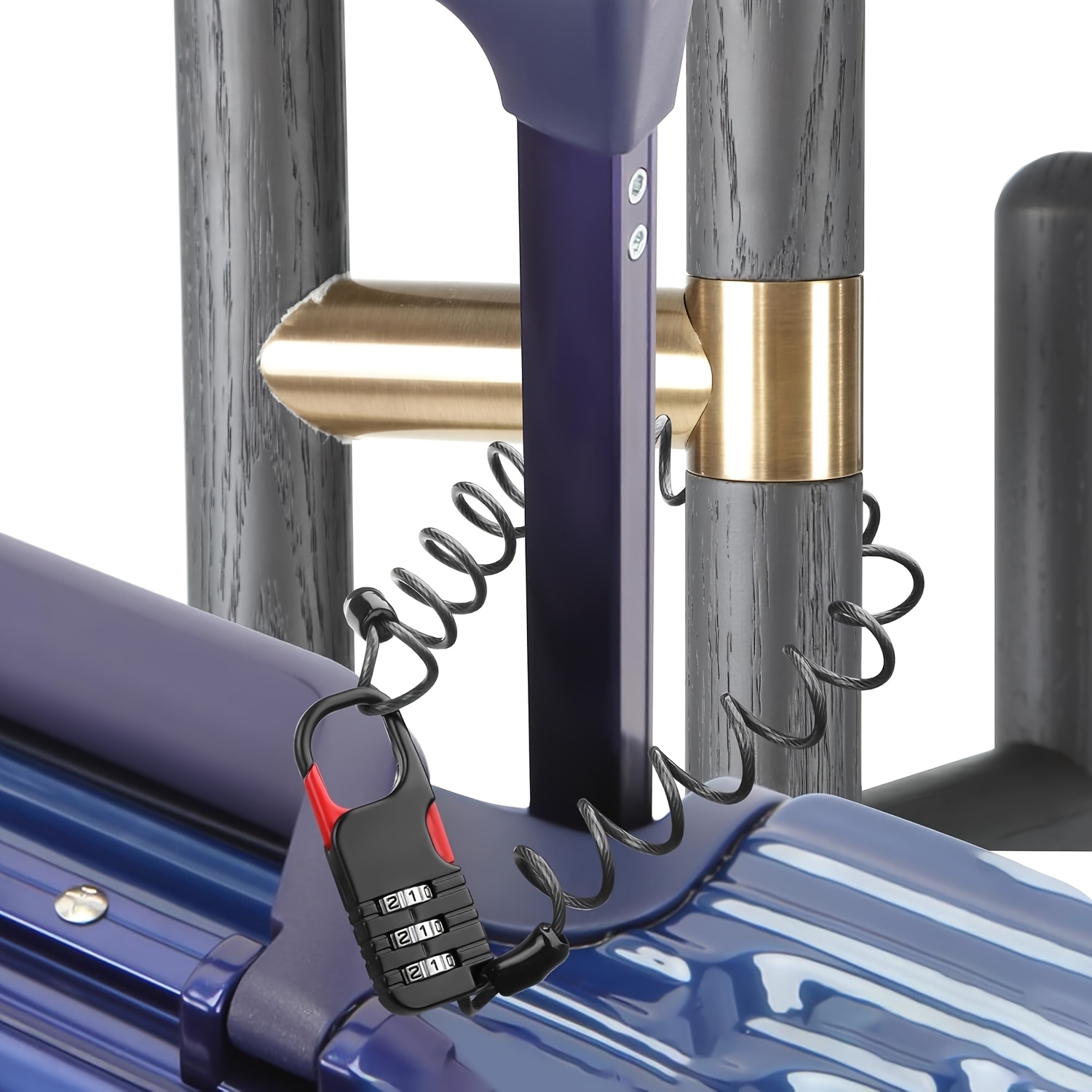 قفل أمان برمز من 3 أرقام مع كا - مراجعة Travel Backpack Anti Theft وسعره